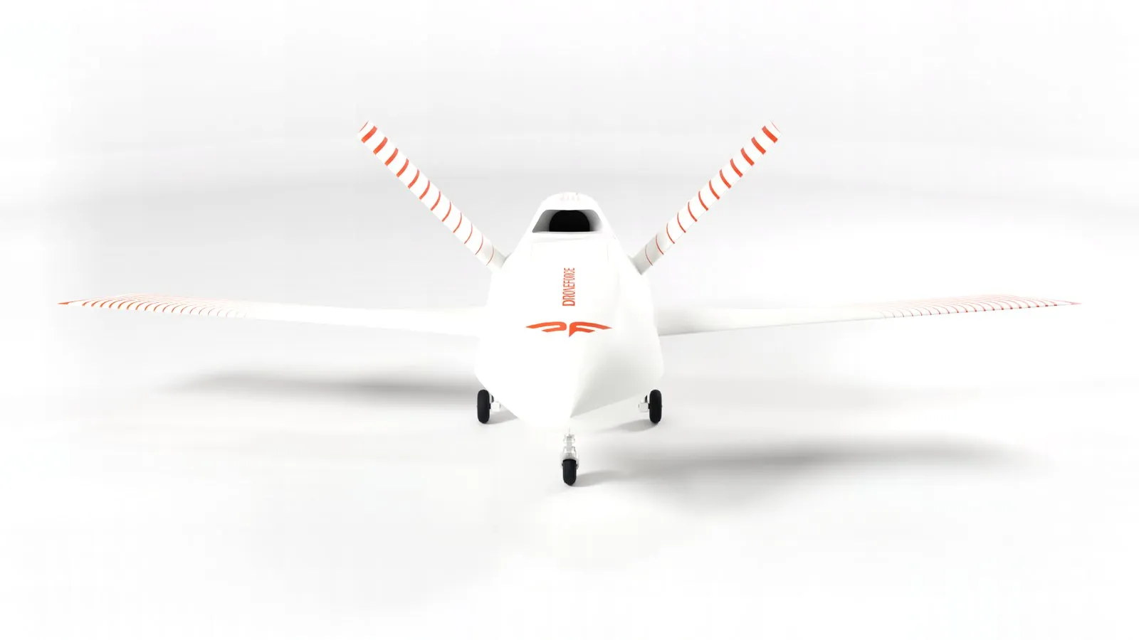 Droneforce 55 · commercial livery, front view
