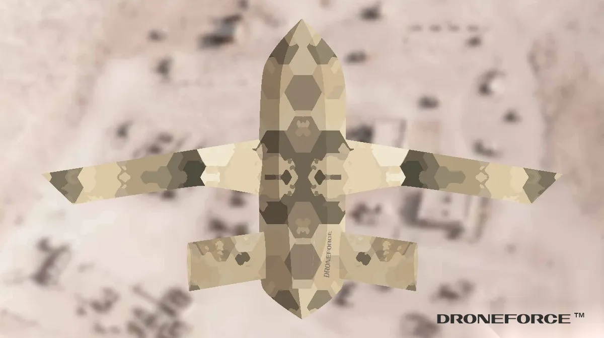 Droneforce HP · mission-tailored variant, desert